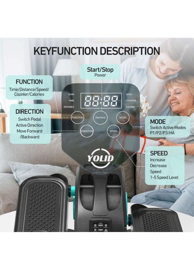 Under Desk Elliptical Elliptical Machines for Home Use Seated Elliptical Ellipse Leg Exerciser Exerciser for Seniors Portable Elliptical Under Desk Bike Pedal Exerciser Exerciser for Seniors